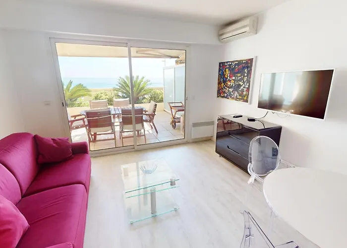 Appartement 3 Pièces Climatisé Avec Terrasse, Garage Et Wifi à - Fr-1-196-342 *